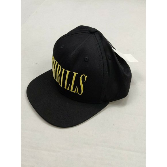 WeSC Mens Hat Black One Size Baseball Graphic Cap - Picture 3 of 10